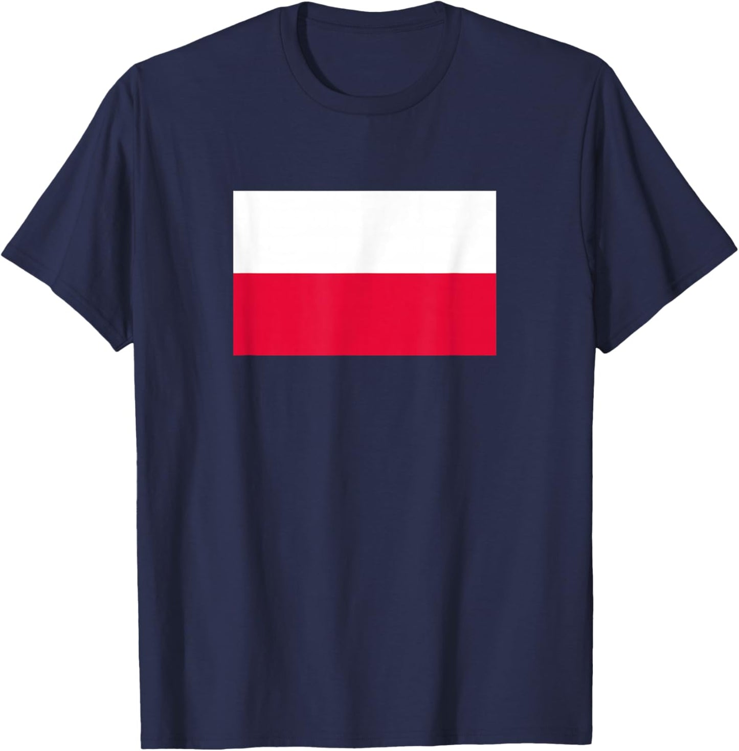 Poland Flag Cool Polska Flaga Polish Flags Women Men T-Shirt - T-Shirt | Navy