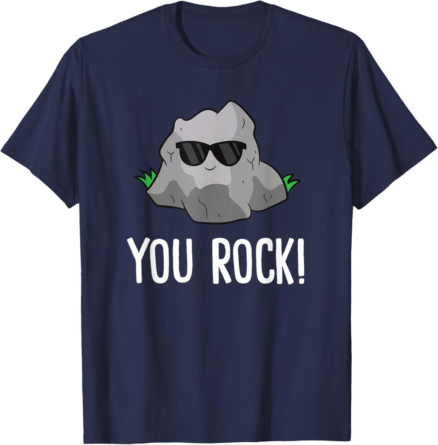 You Rock! Geologist Collecting Rocks T-Shirt - T-Shirt | Navy