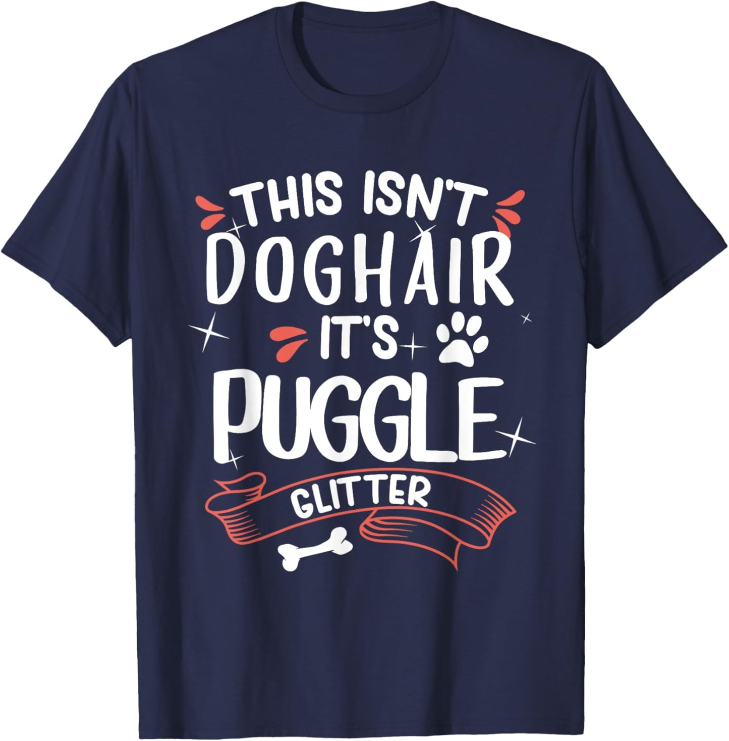 Puggle Shirt Men Women Dog Mom Dog Lover Puggle T-Shirt - T-Shirt | Navy