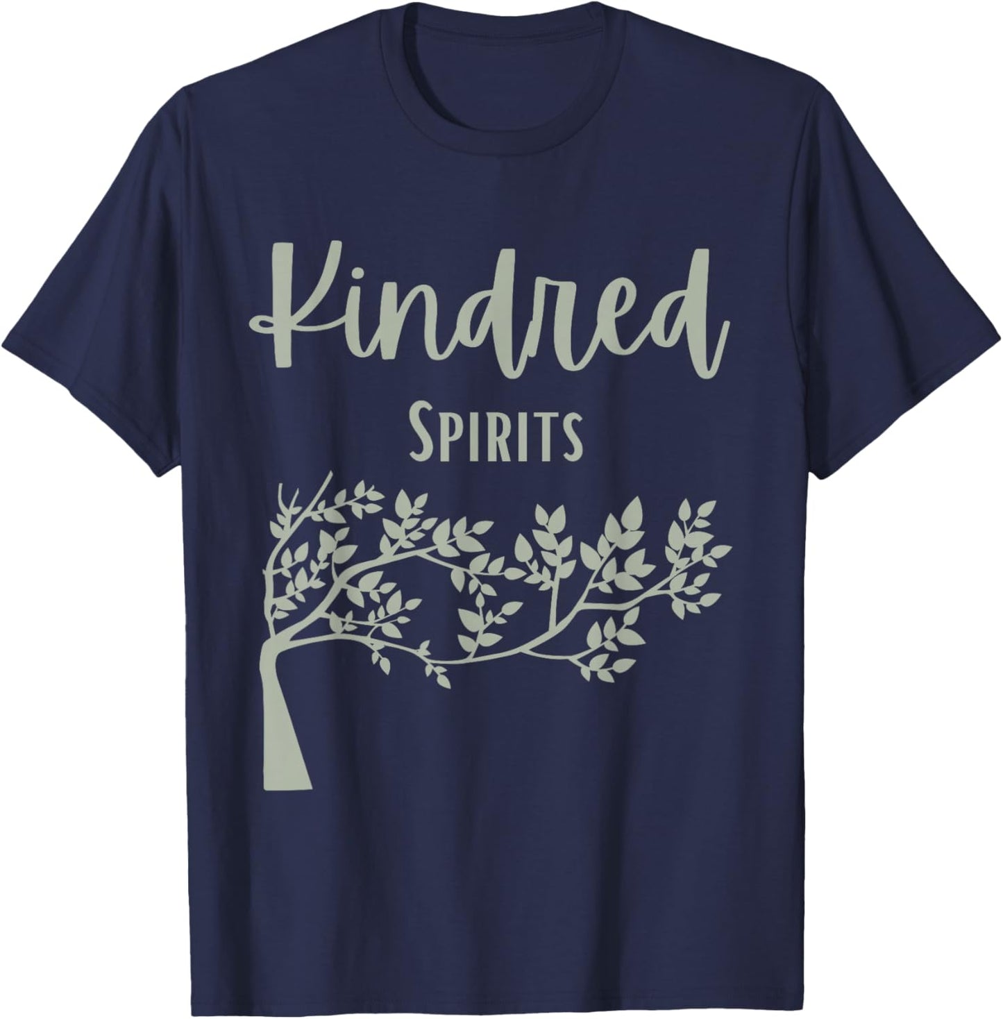 Kindred Spirits-Anne with an E-One with nature T-Shirt - T-Shirt | Navy