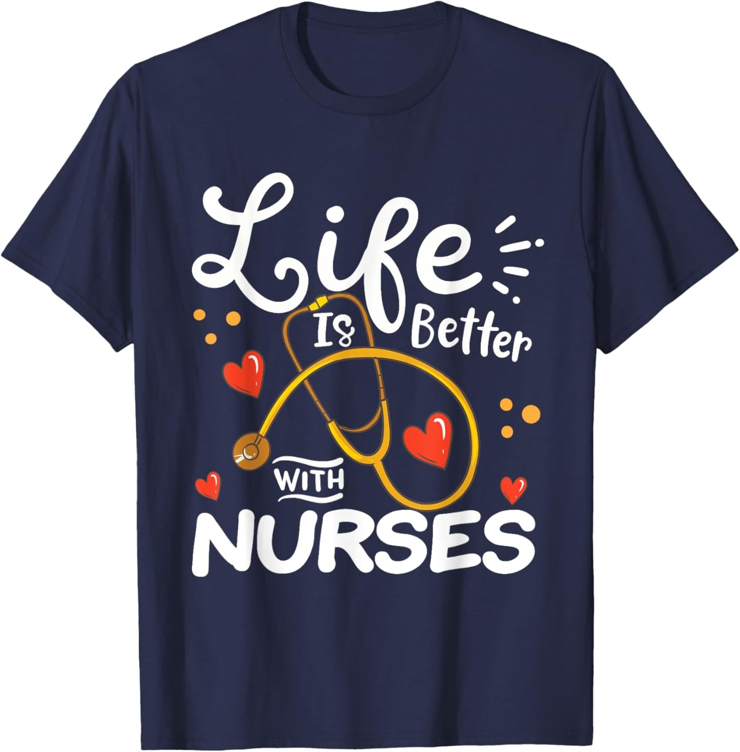 Nurse T-Shirt - T-Shirt | Navy