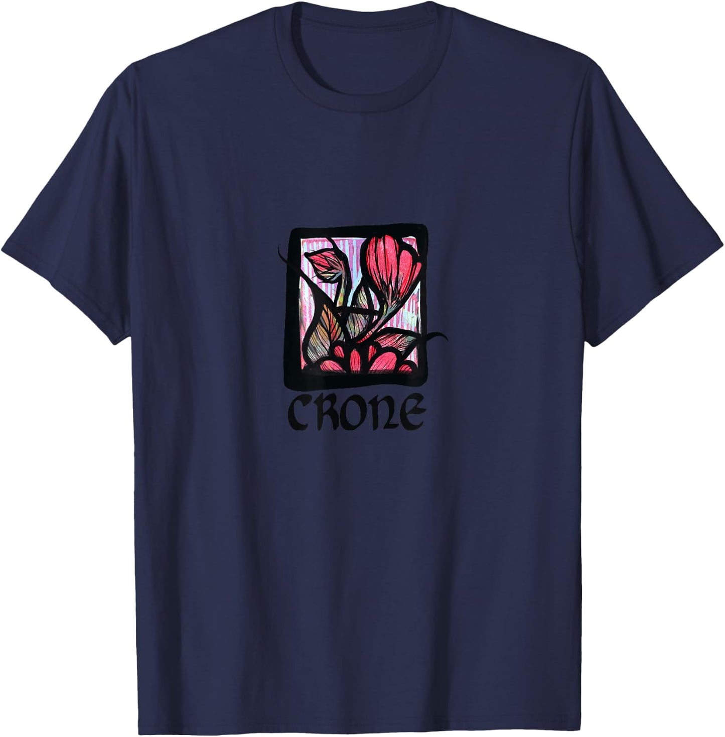 Crone Woman T-Shirt - T-Shirt | Navy