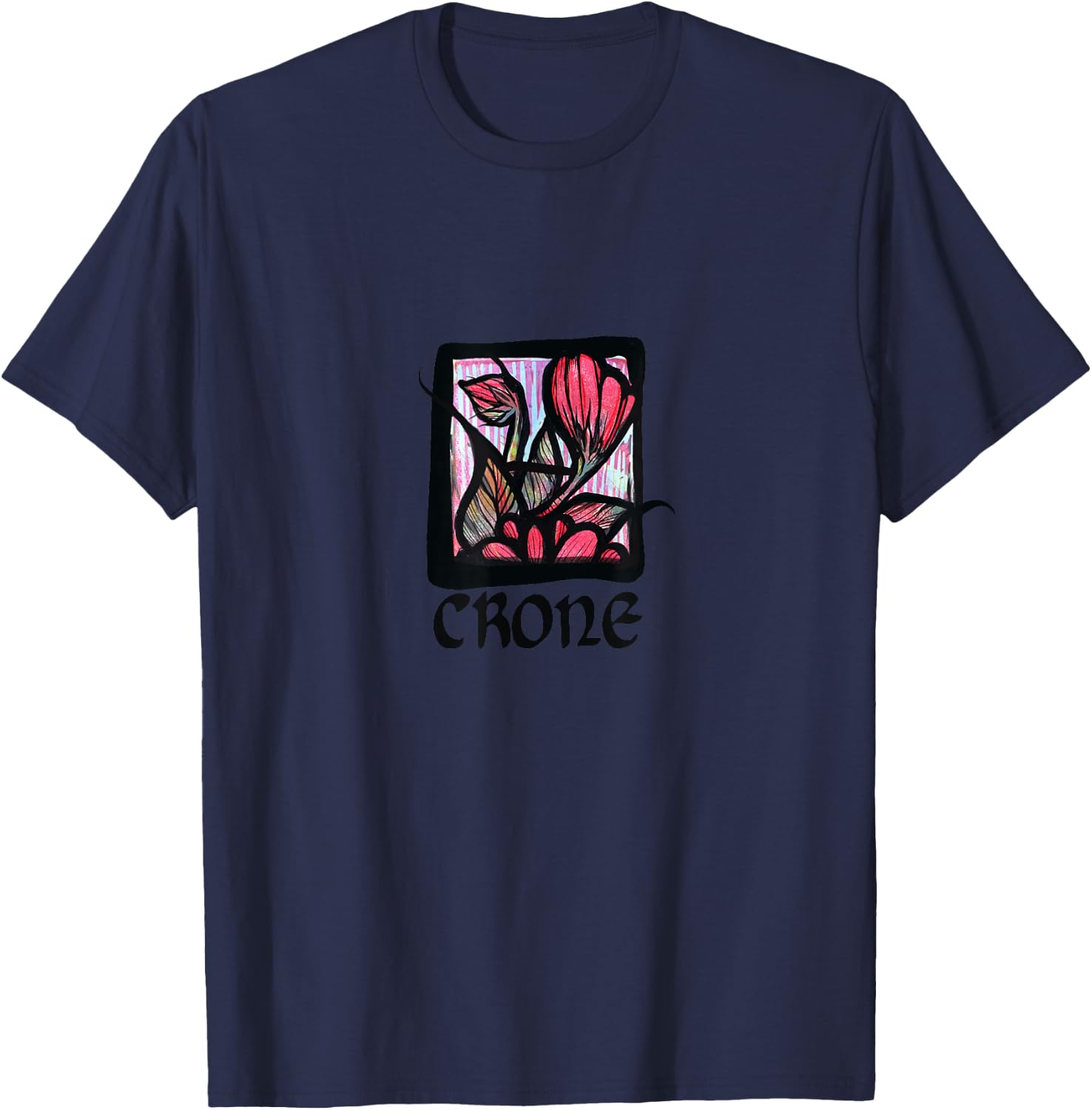 Crone Woman T-Shirt - T-Shirt | Navy