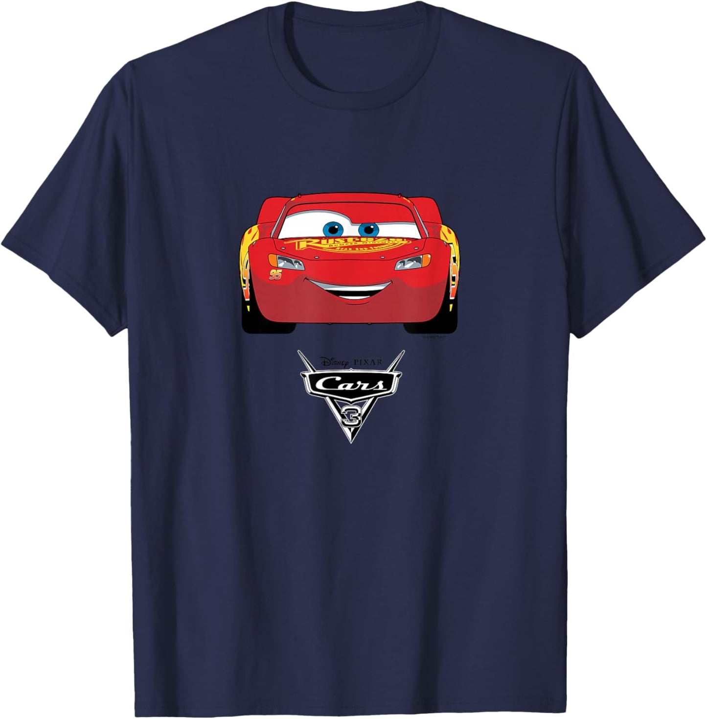 Disney Pixar - Cars 3 Lightning McQueen T-Shirt - T-Shirt | Navy
