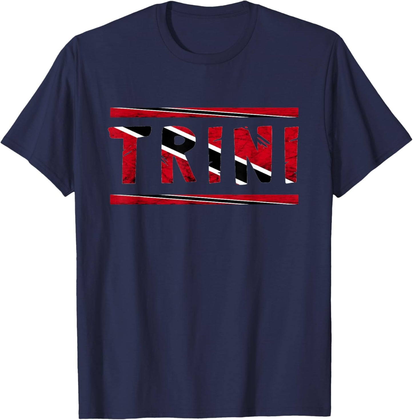 Trinidad and Tobago Trini Tobagonian Flag Pride Roots T-Shirt - T-Shirt | Navy