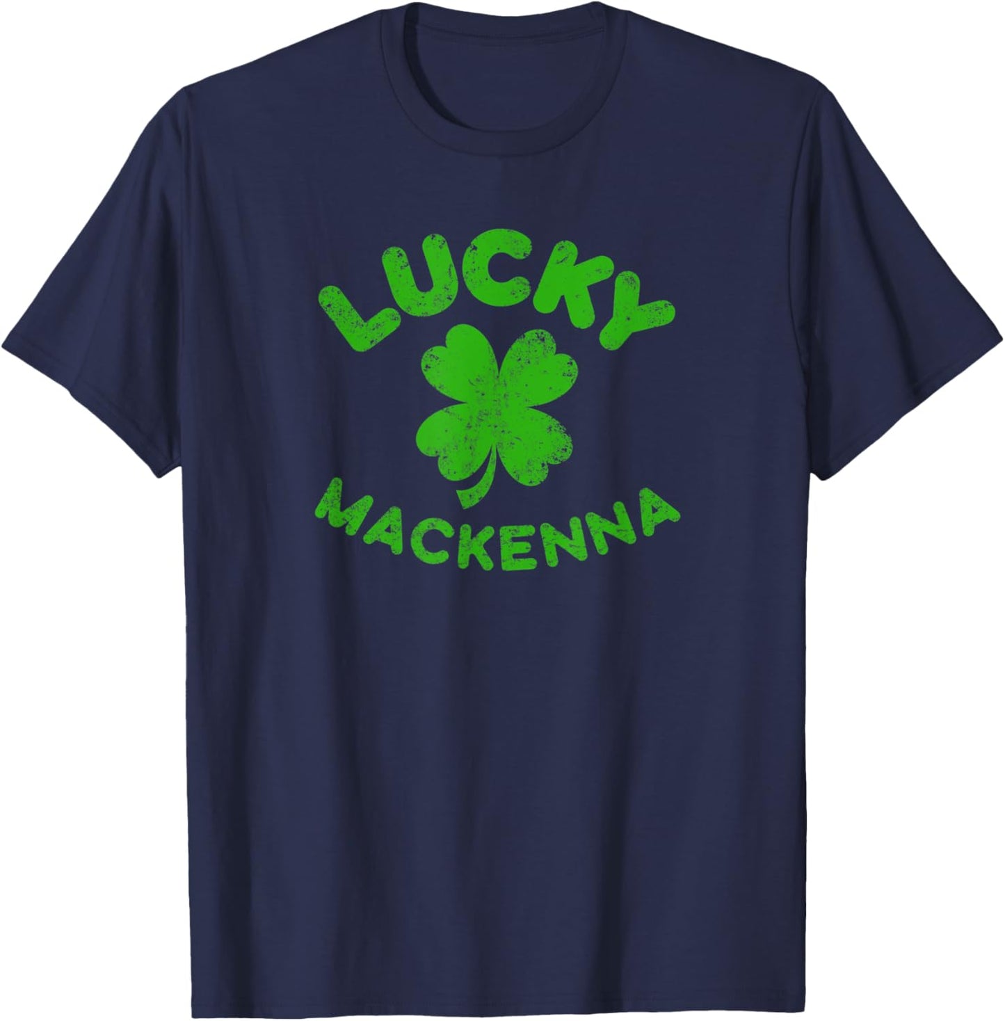 MacKenna Irish Family Saint Patrick's Day - Irish MacKenna T-Shirt - T-Shirt | Navy
