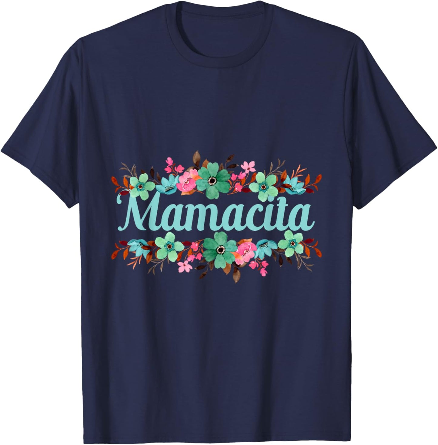 Mamacita for Latina Women Mamacita T-Shirt - T-Shirt | Navy