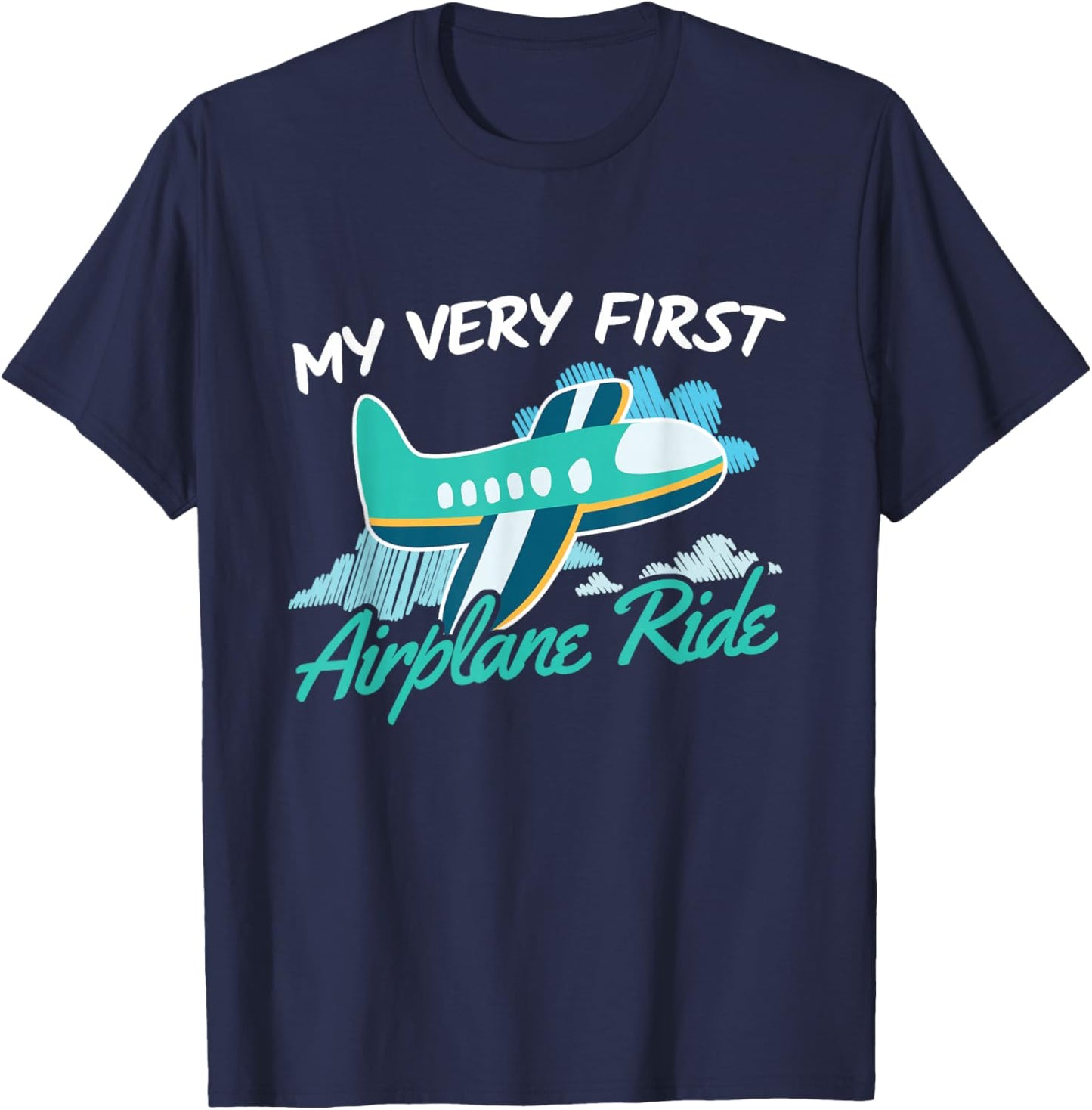 My very first Plane Ride T-Shirt - T-Shirt | Navy