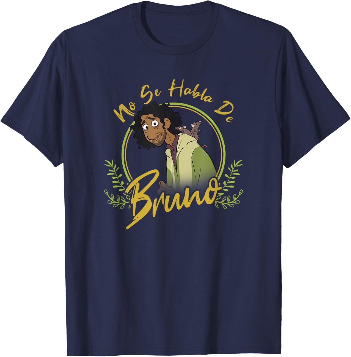 Disney Encanto No Se Habla De Bruno Spanish Classic Quote T-Shirt - T-Shirt | Navy
