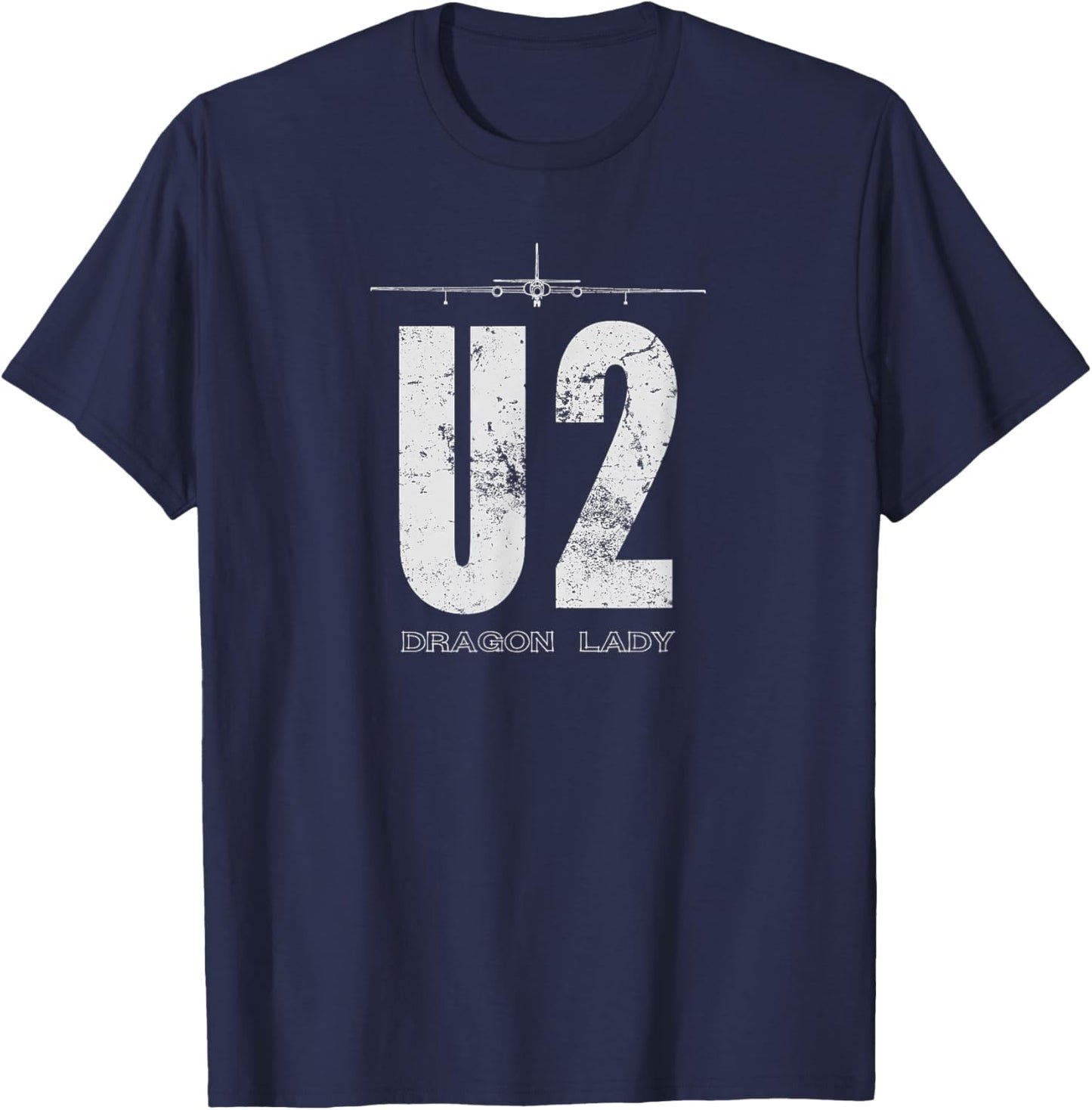 U-2 Dragon Lady Spy Plane T-Shirt - T-Shirt | Navy