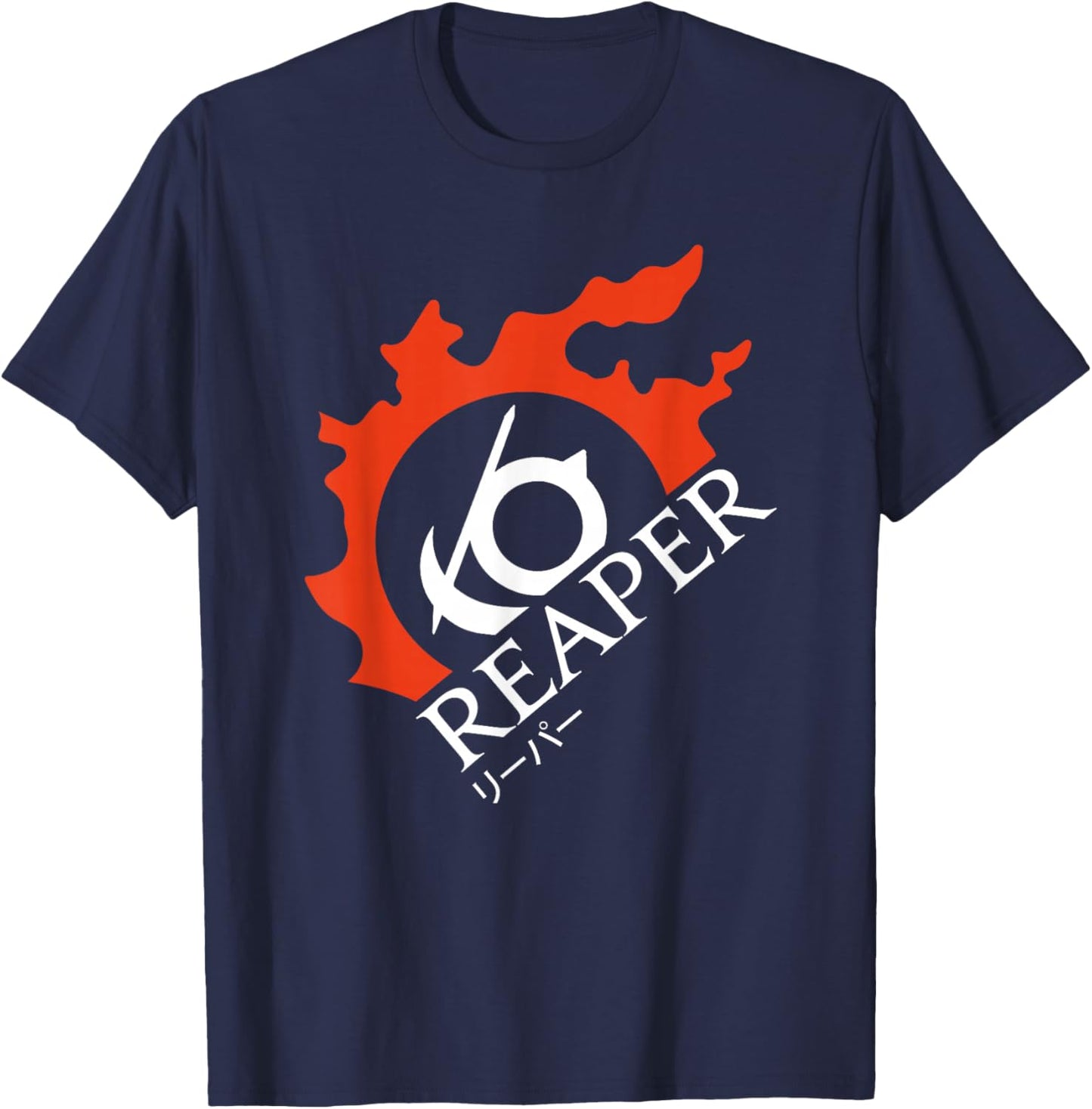Reaper - For Warriors of Light & Darkness T-Shirt - T-Shirt | Navy