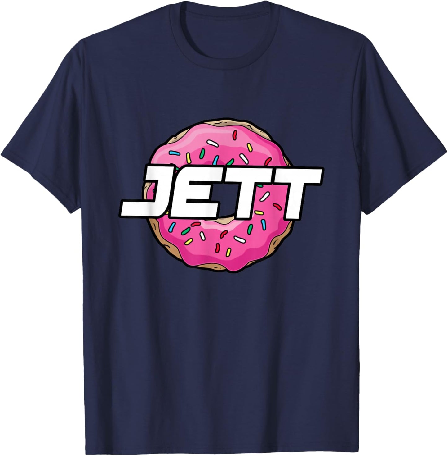 Jett Lawrence JL18 Motocorss Supercross Donut T-Shirt - T-Shirt | Navy