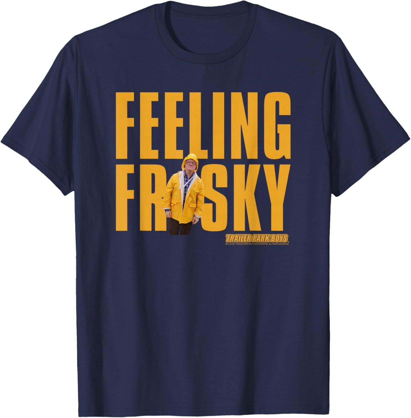 Trailer Park Boys Bubbles Feeling Frisky T-Shirt - T-Shirt | Navy