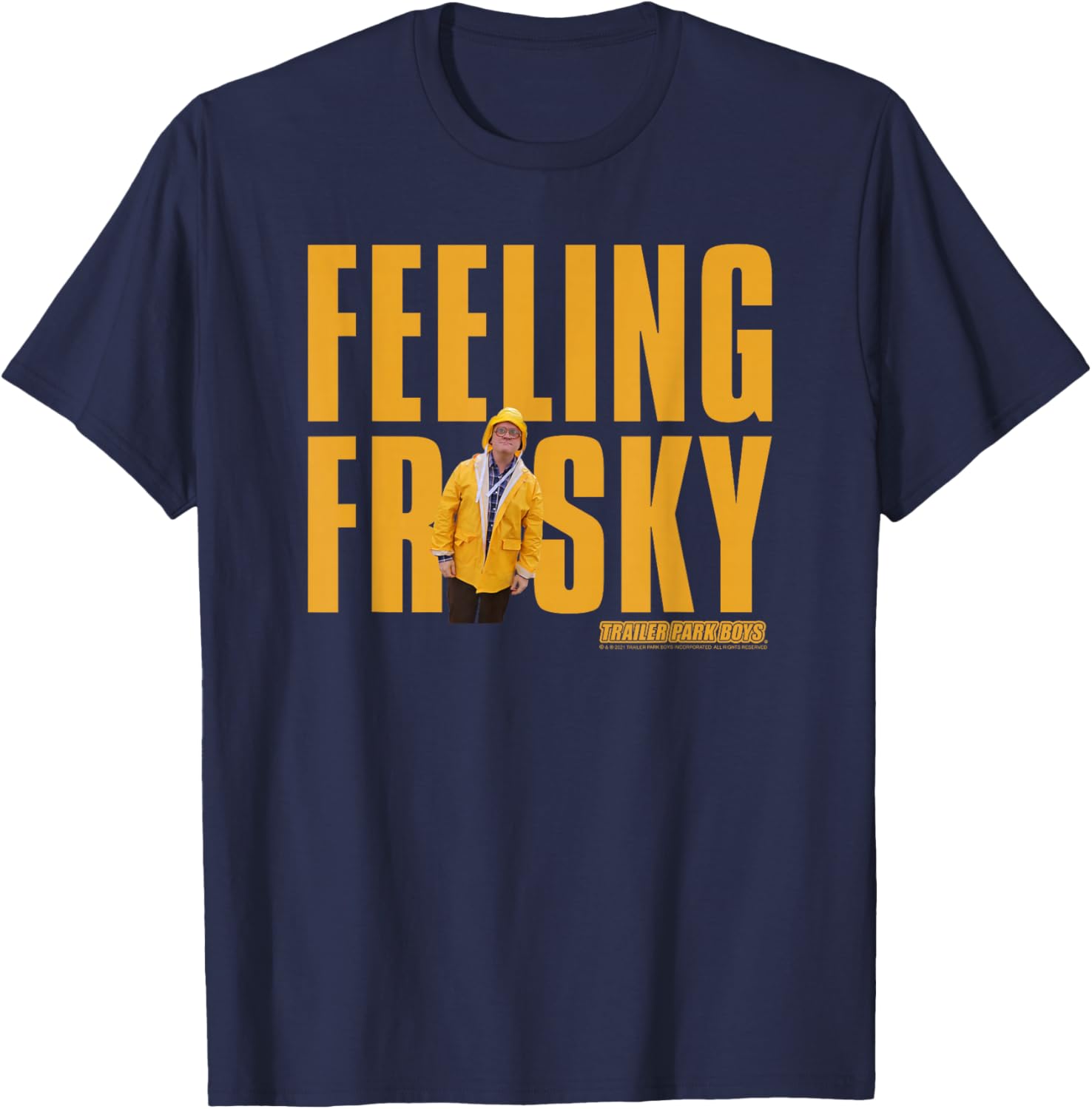 Trailer Park Boys Bubbles Feeling Frisky T-Shirt - T-Shirt | Navy