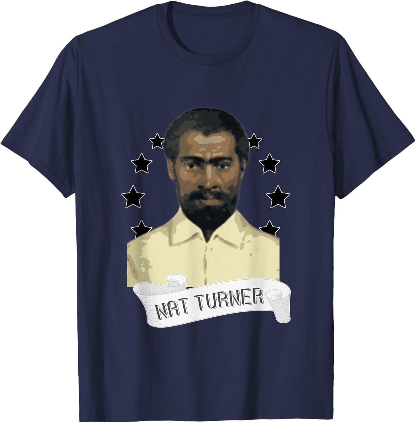 Turner's Rebellion Southampton Virginina Abolition T-Shirt - T-Shirt | Navy