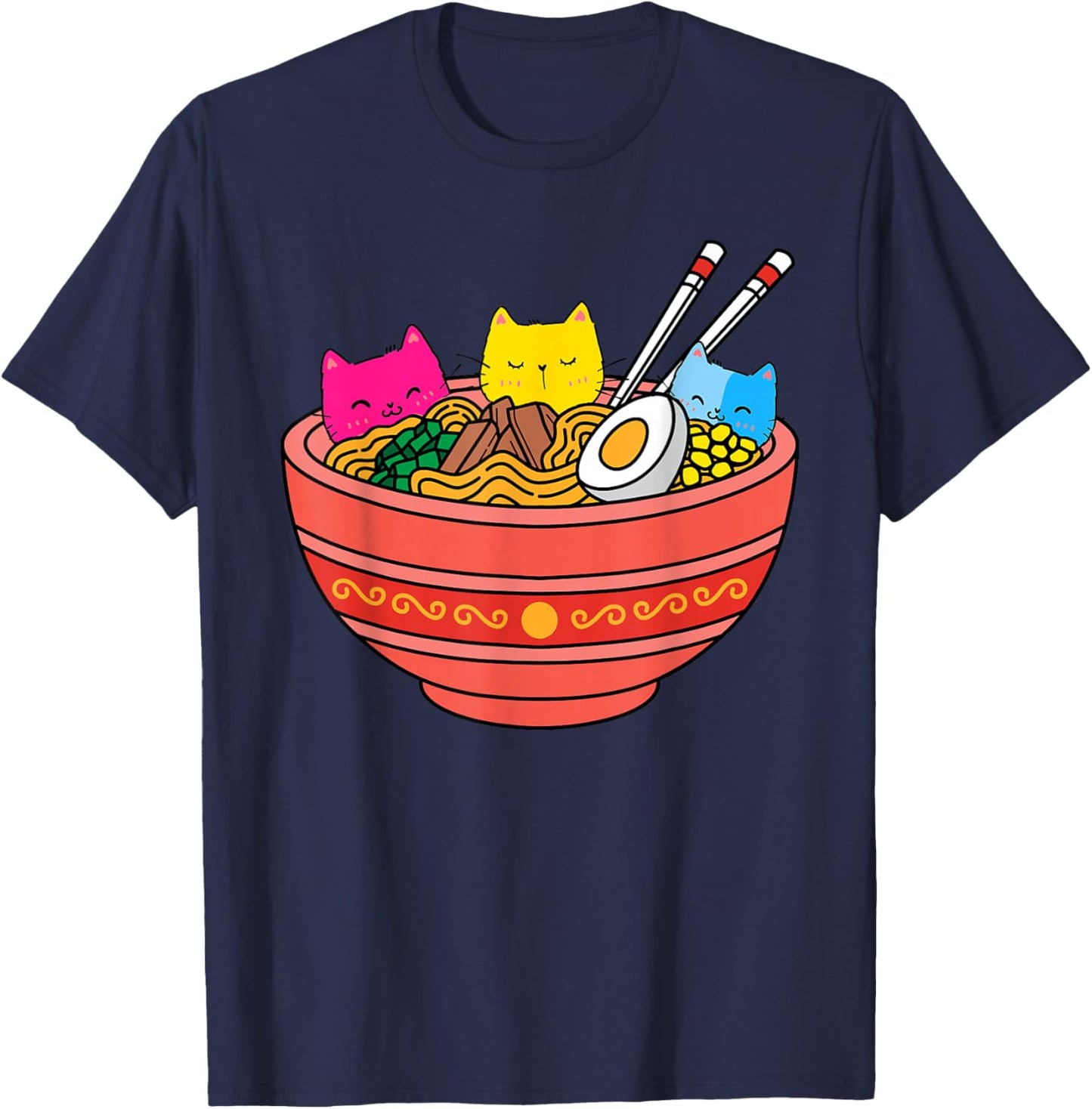 Pansexual Cats Pansexual Pride T-Shirt - T-Shirt | Navy