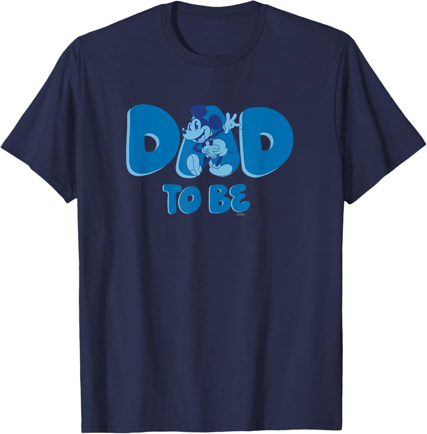Disney Mickey Mouse Dad To Be T-Shirt - T-Shirt | Navy