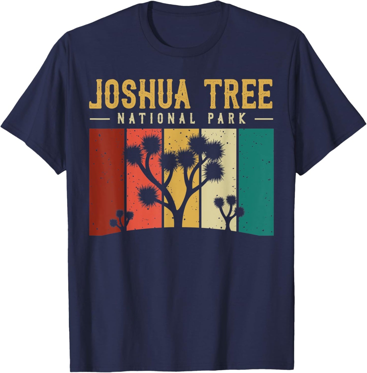 Joshua Tree National Park Shirt, Vintage US Nationalpark T-Shirt - T-Shirt | Navy