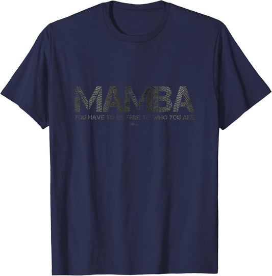 You Have to Be True to Who You Are Basketball Motivation T-Shirt - T-Shirt | Navy