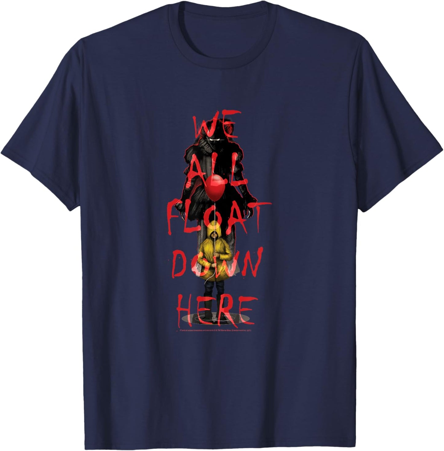 It We All Float Down Here T-Shirt - T-Shirt | Navy