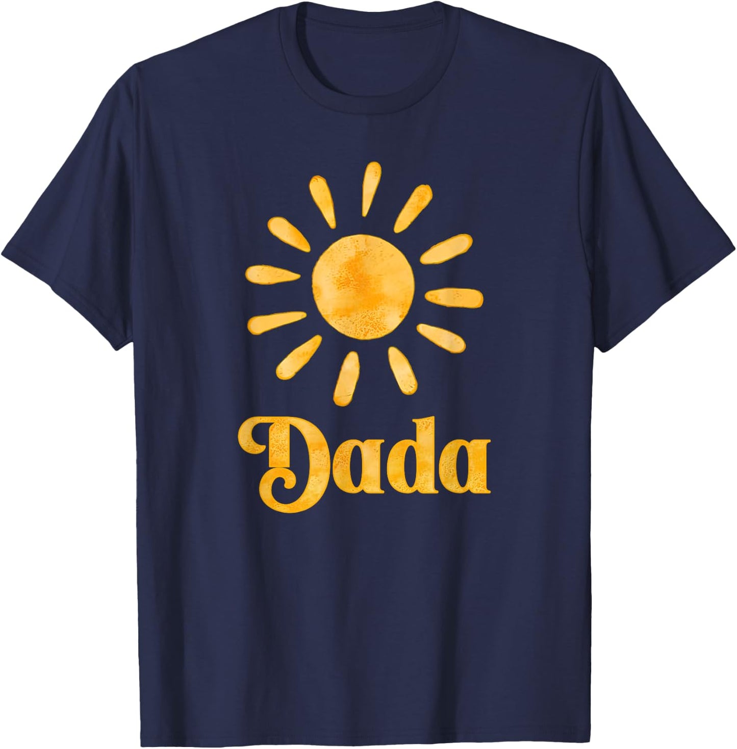 Dada Sun Sunny Mom Family Matching Birthday party T-Shirt - T-Shirt | Navy