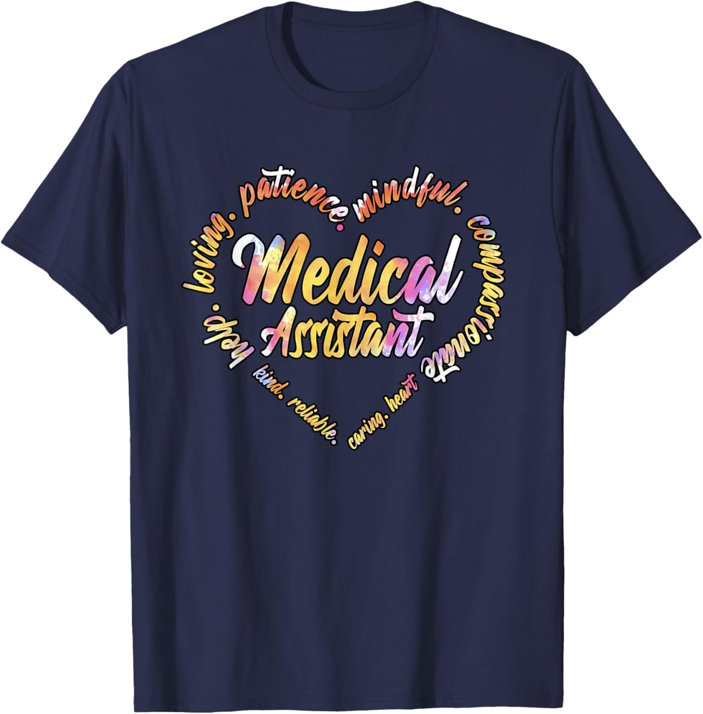 Funny Medical Assistant Medicine School Student Dr Nurse T-Shirt - T-Shirt | Navy