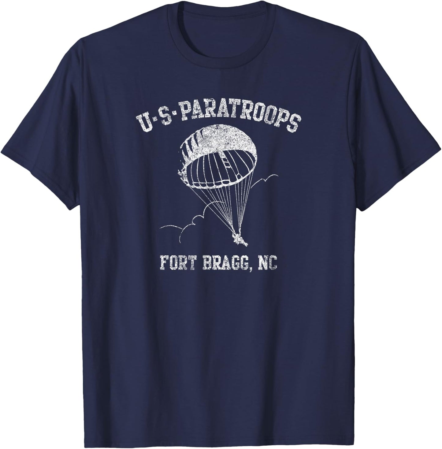 American Marauder: US Paratroops Fort Bragg T-Shirt - T-Shirt | Navy