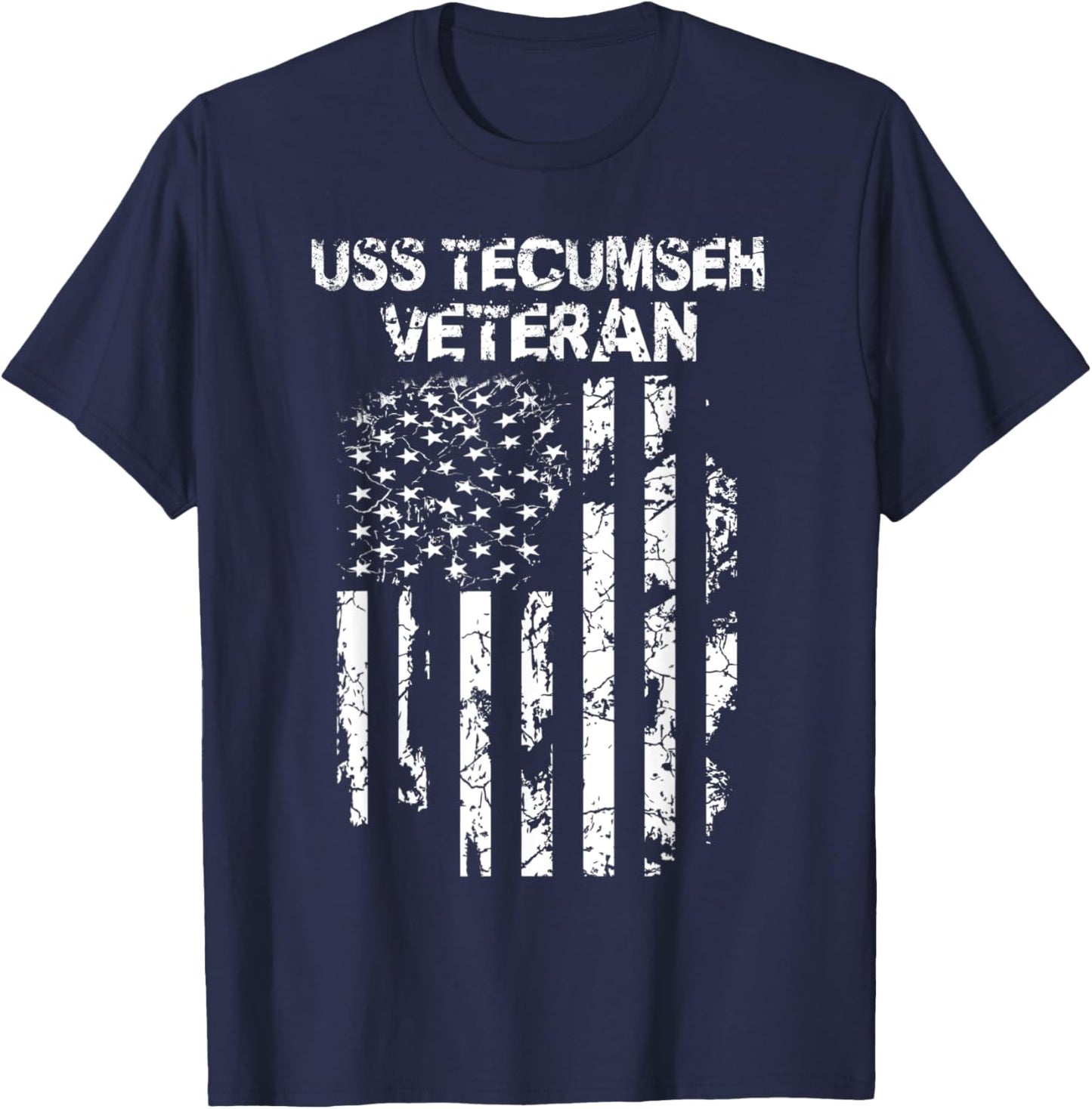USS Tecumseh Veteran T-Shirt - T-Shirt | Navy