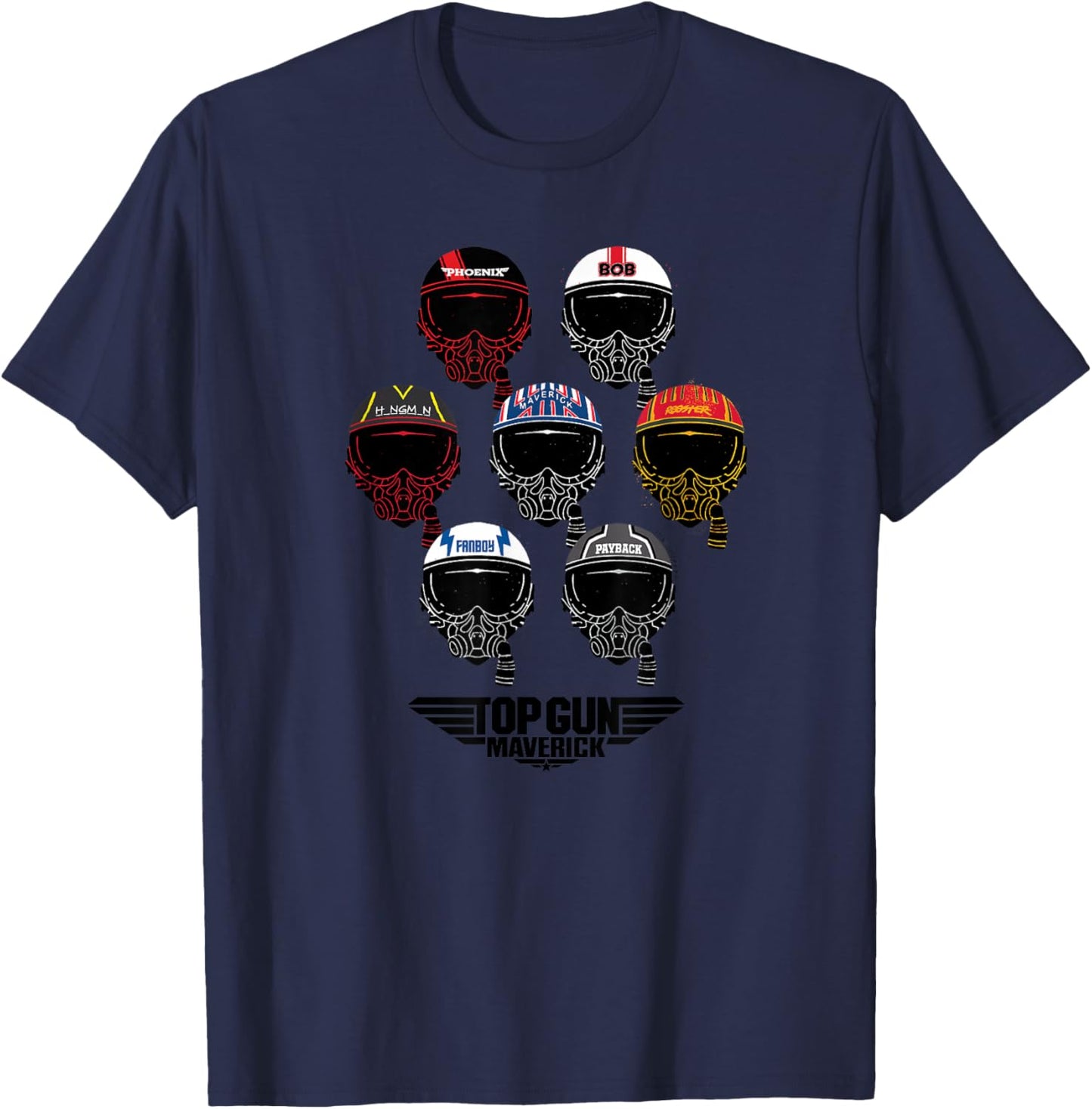Top Gun: Maverick - Aviator Helmets T-Shirt - T-Shirt | Navy