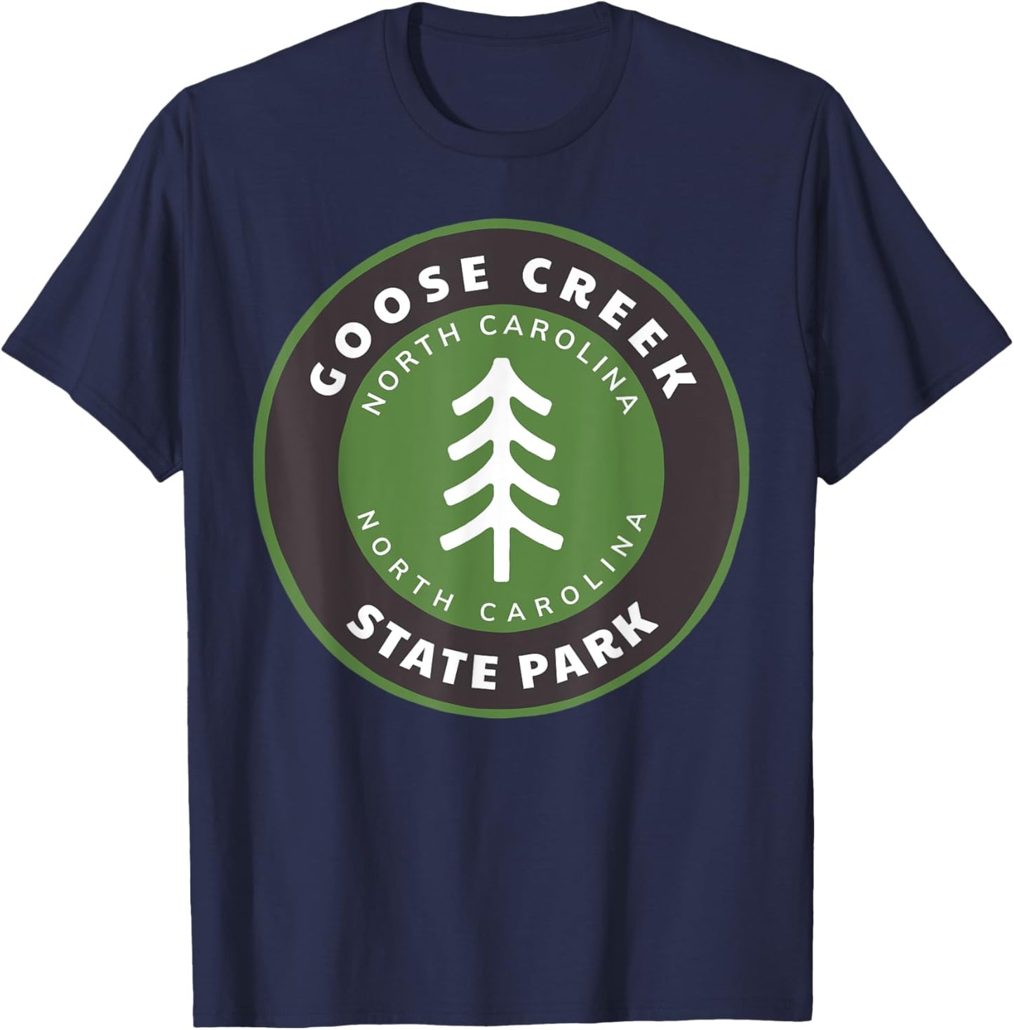Goose Creek State Park North Carolina NC Vacation T-Shirt - T-Shirt | Navy