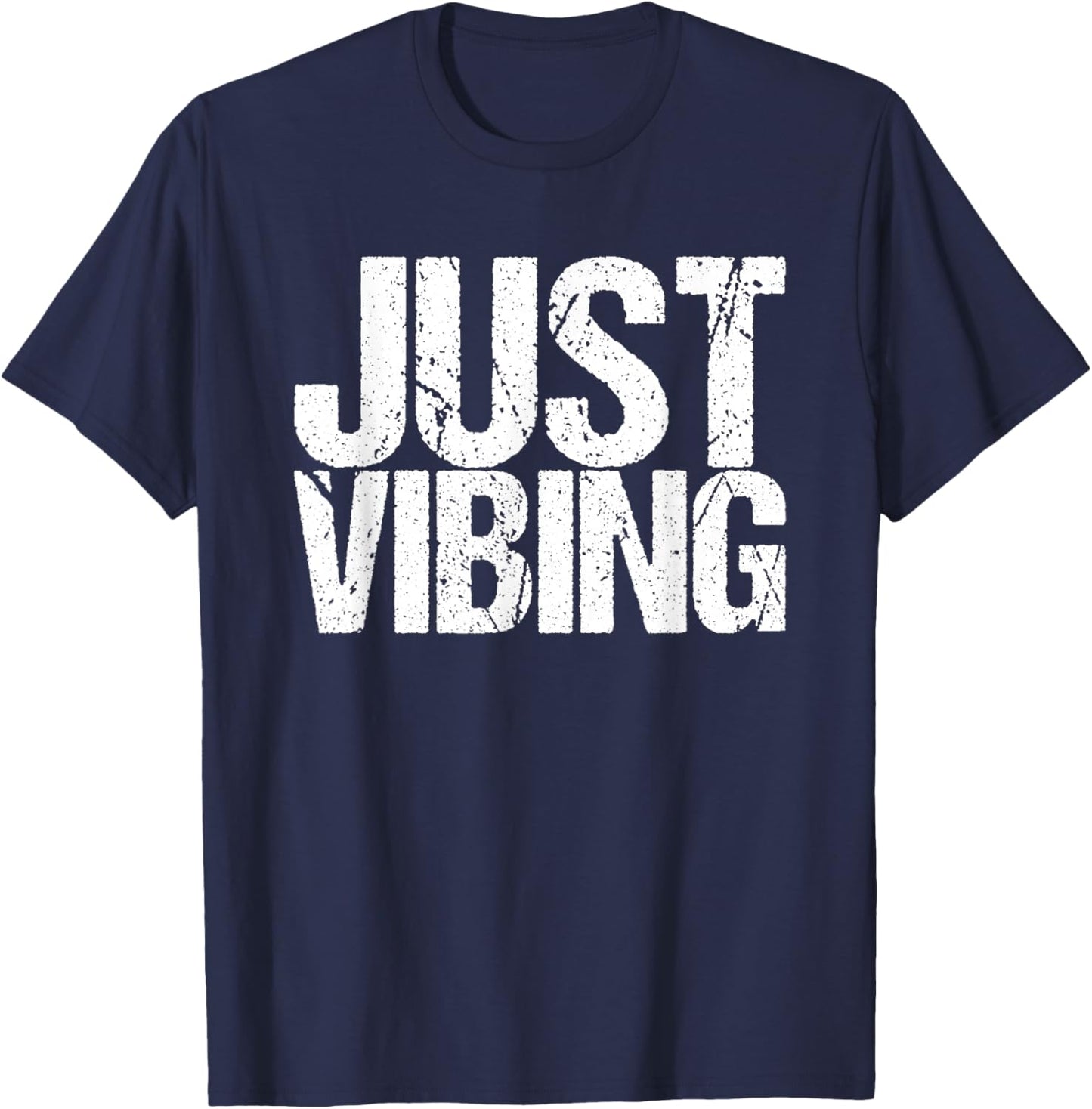 Just Vibing T-Shirt - T-Shirt | Navy
