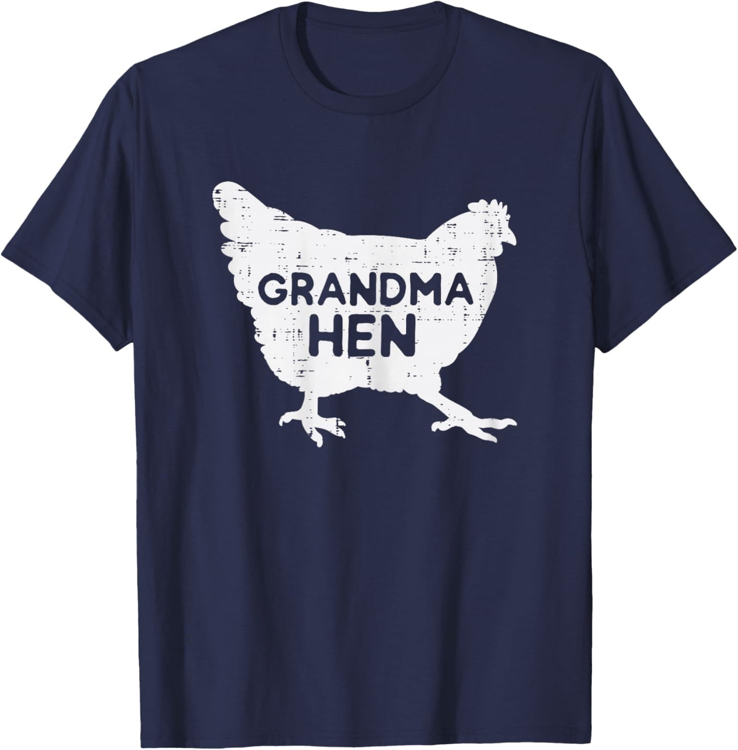 Grandma Hen Chicken Mothers Day Farm Farmer Nana Mimi Women T-Shirt - T-Shirt | Navy
