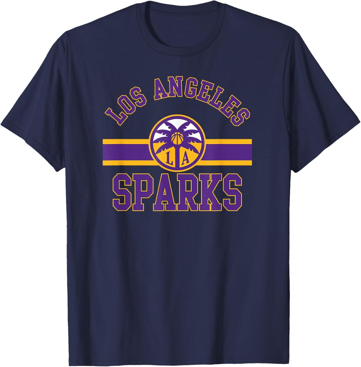 WNBA Los Angeles Sparks Downtown T-Shirt - T-Shirt | Navy