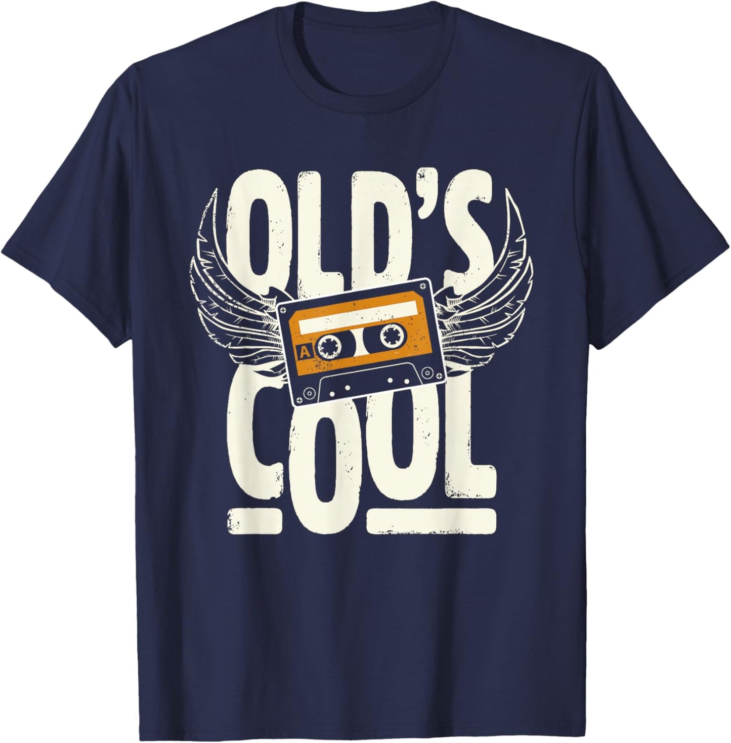 Old's Cool Old School T-Shirt - T-Shirt | Navy