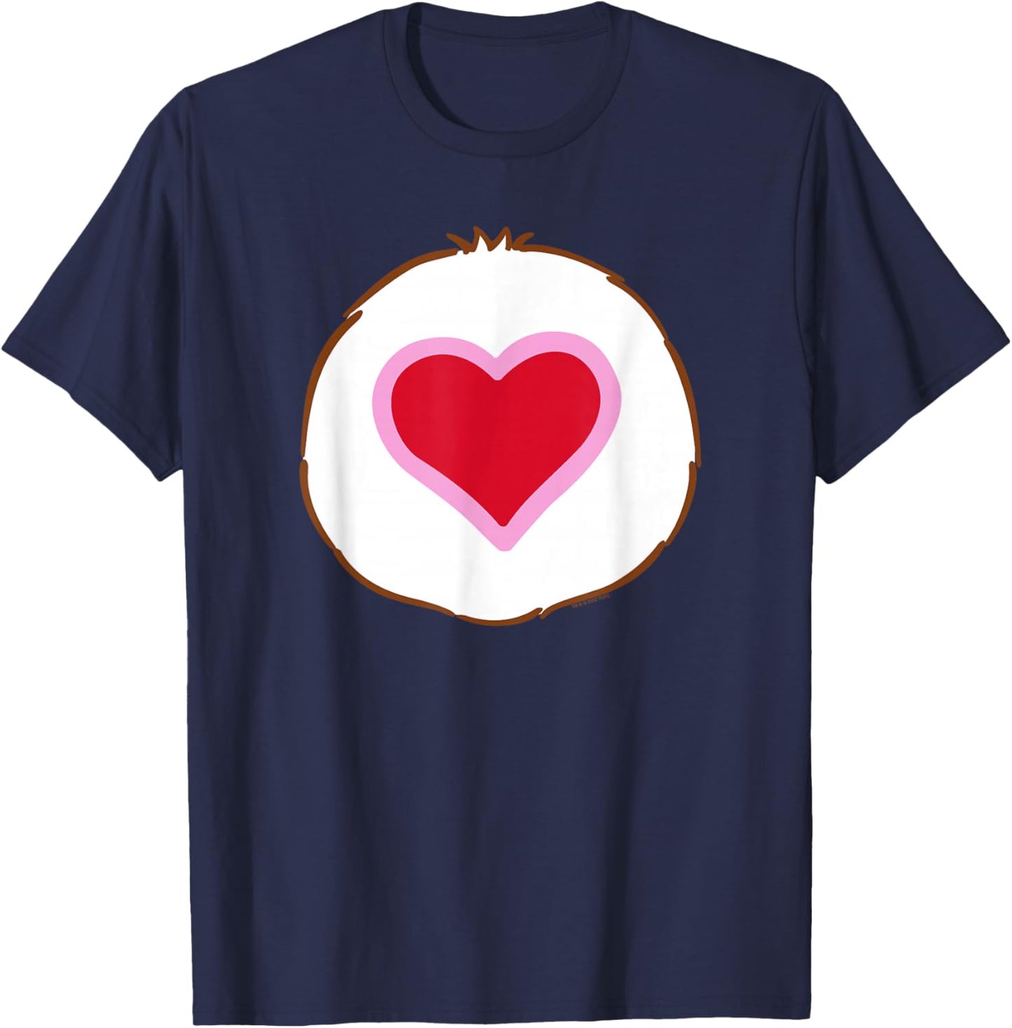 Care Bears Halloween Tenderheart Bear Heart Belly Costume T-Shirt - T-Shirt | Navy