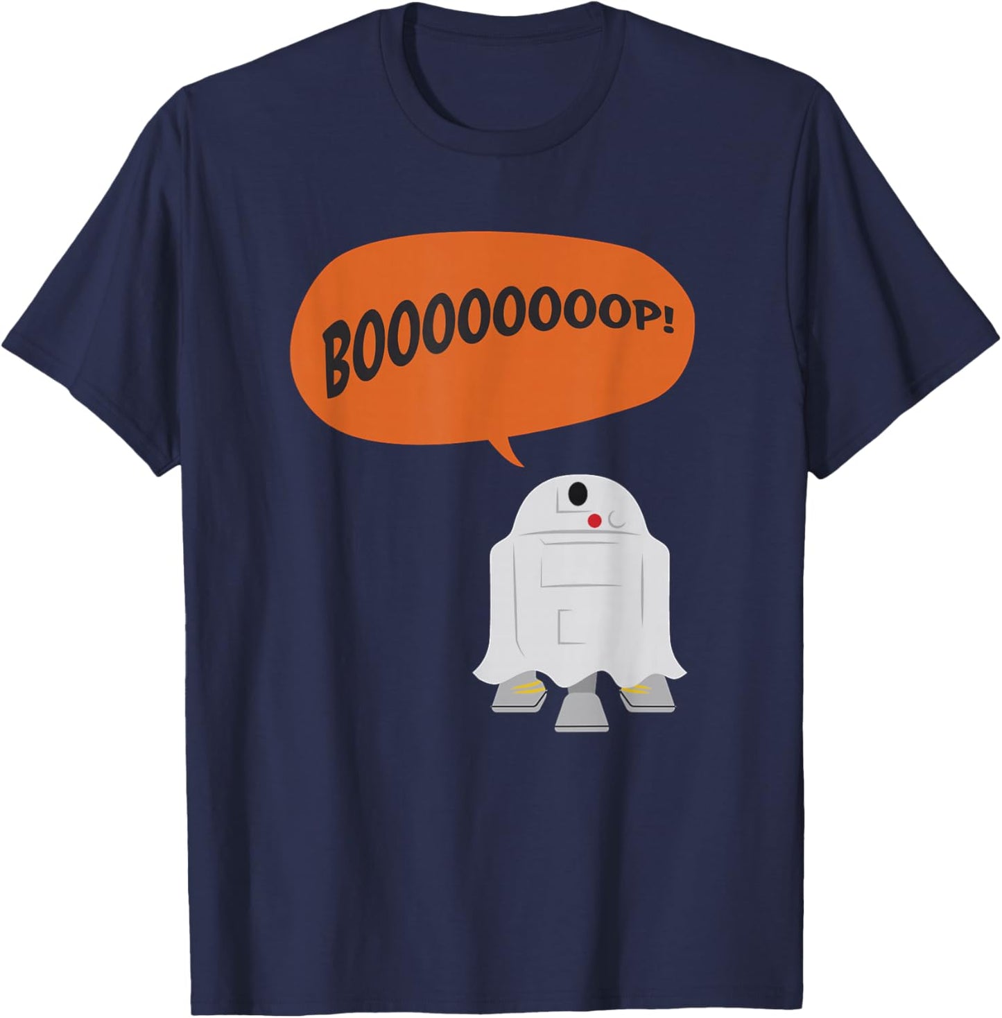 Star Wars R2-D2 Ghost Halloween Costume T-Shirt - T-Shirt | Navy