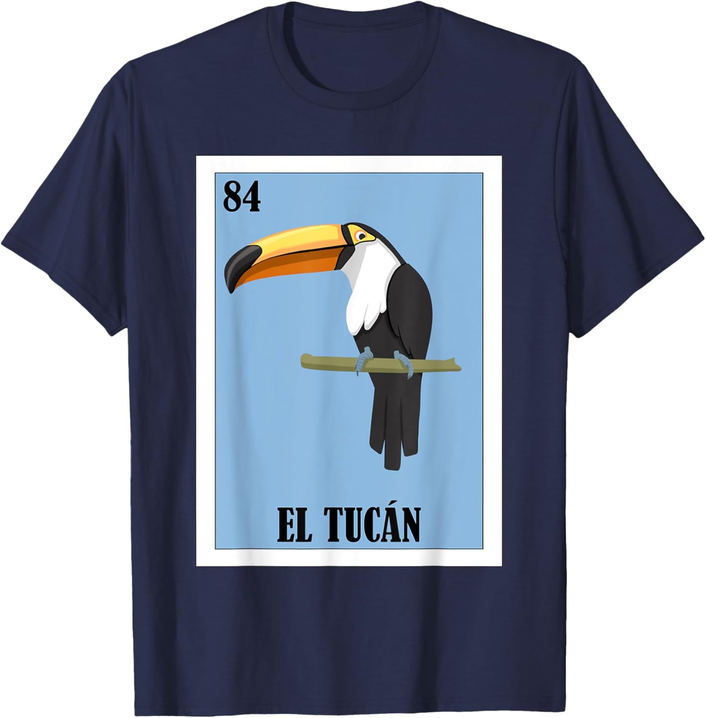 Funny Mexican Design for Toucan Lovers - El Tucan T-Shirt - T-Shirt | Navy