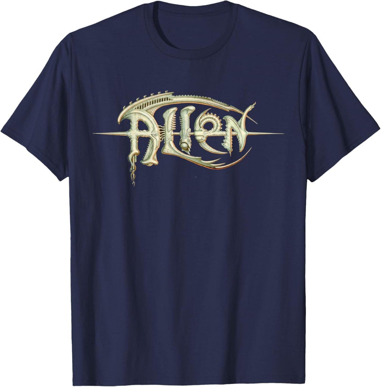 Alien Xenomorph Skeleton T-Shirt - T-Shirt | Navy
