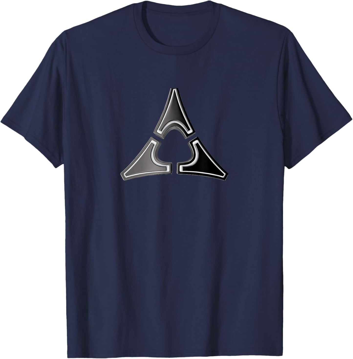 Dodge Electrification Fratzog Logo White T-Shirt - T-Shirt | Navy