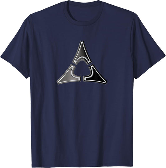 Dodge Electrification Fratzog Logo White T-Shirt - T-Shirt | Navy