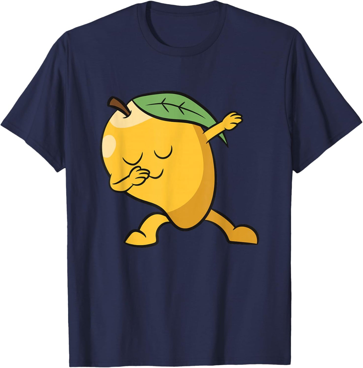 Mango Dabbing Mango Fruit Love Mangoes T-Shirt - T-Shirt | Navy