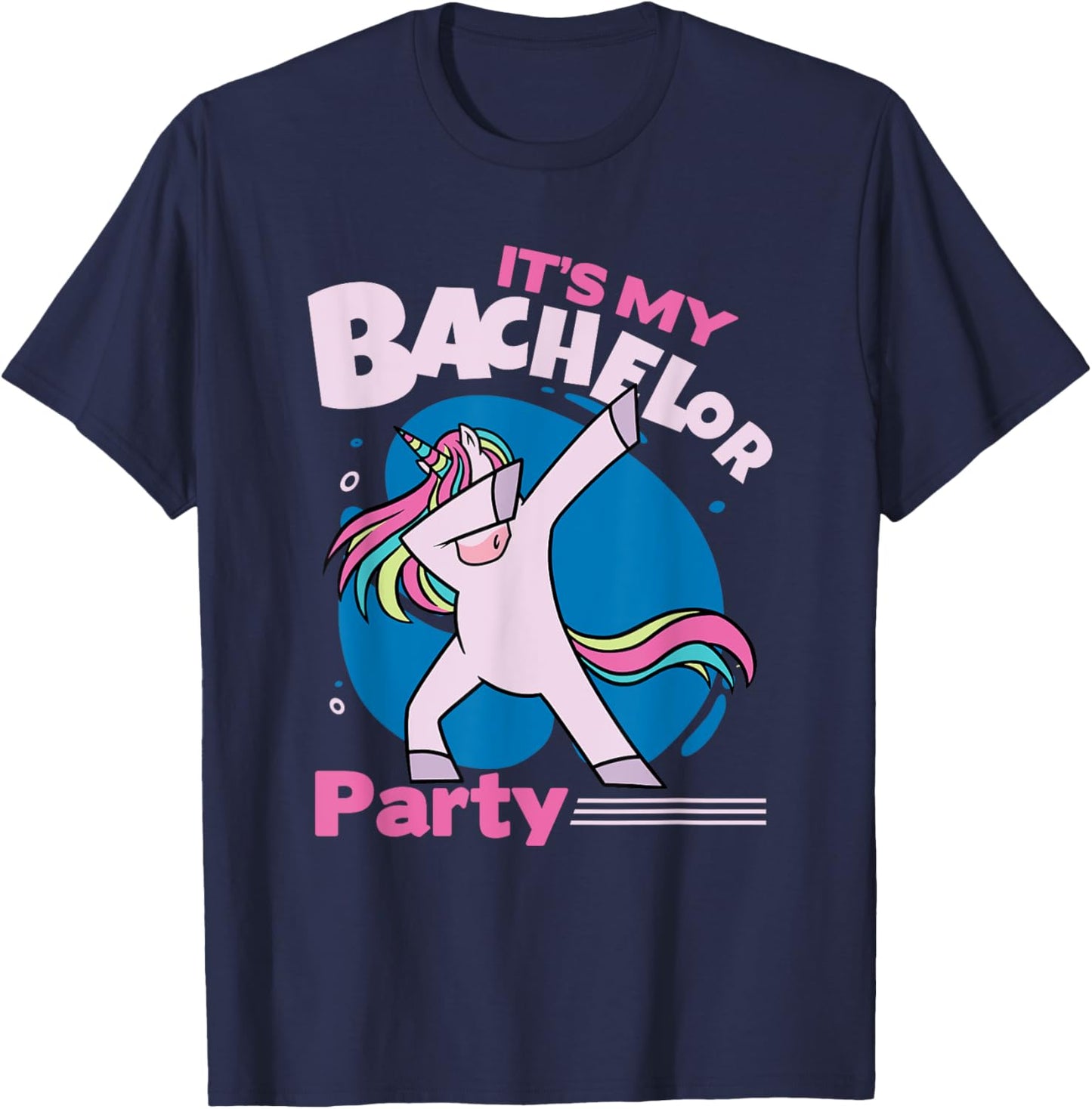 It's My Bachelor Party Naughty Funny Groom T-Shirt - T-Shirt | Navy