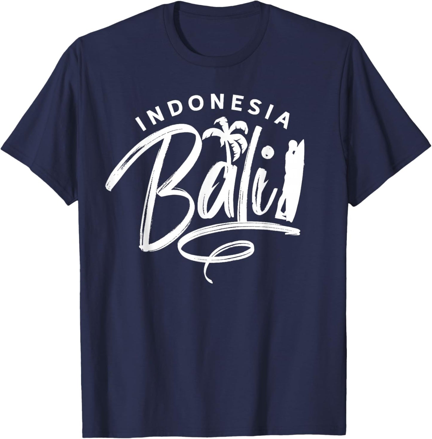 Indonesia Bali Holiday Summer T-Shirt - T-Shirt | Navy