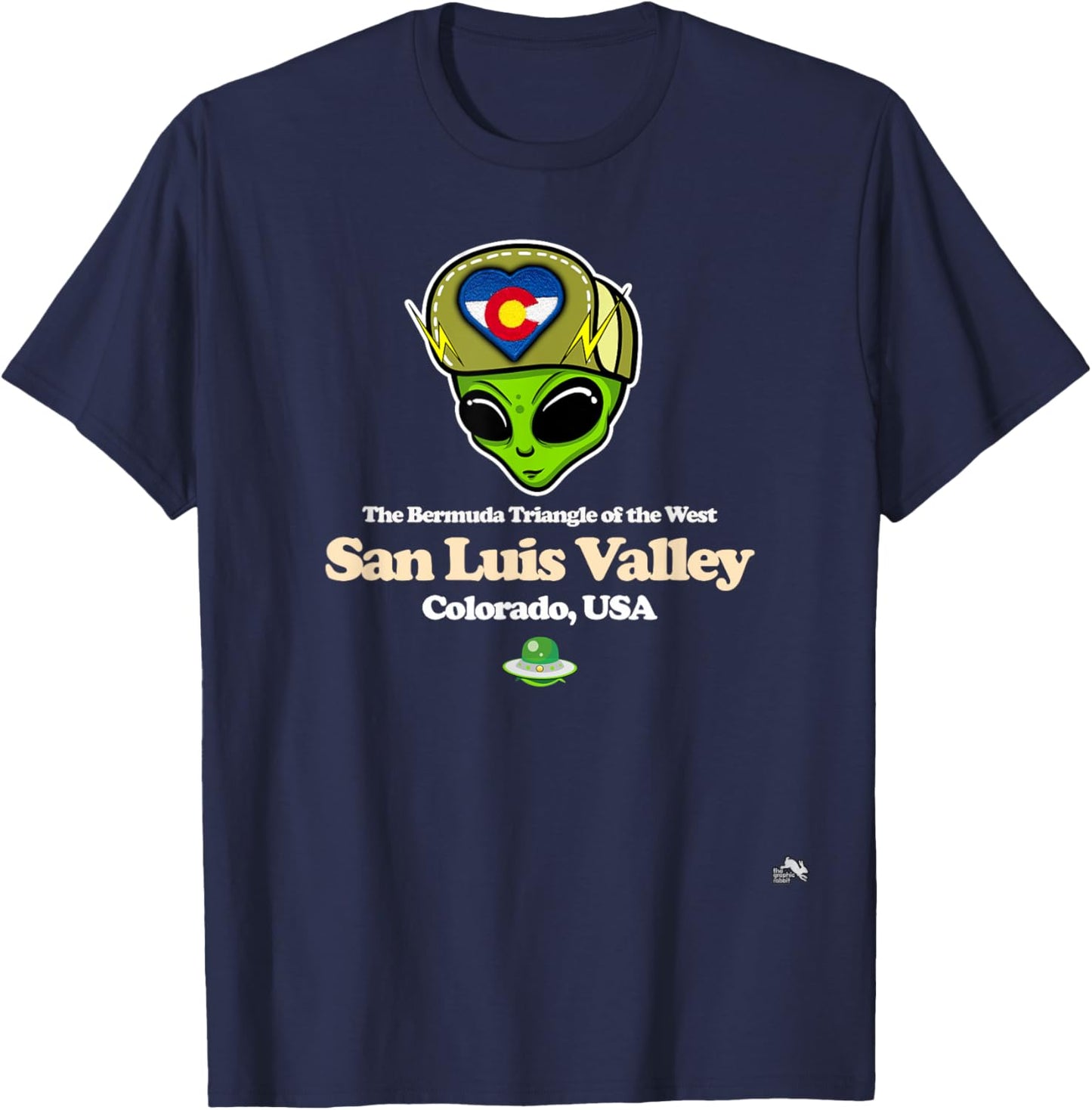 Colorado Alien - San Luis Valley T-Shirt - T-Shirt | Navy