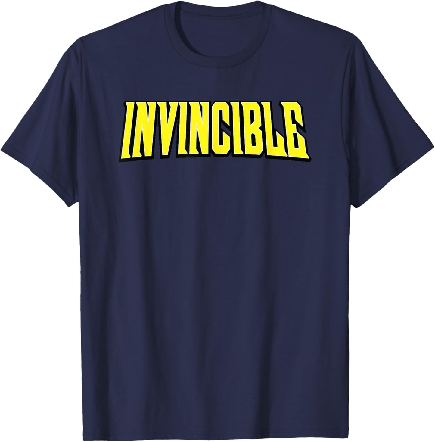 Invincible Logo (from the hit Amazon Prime show) T-Shirt - T-Shirt | Navy