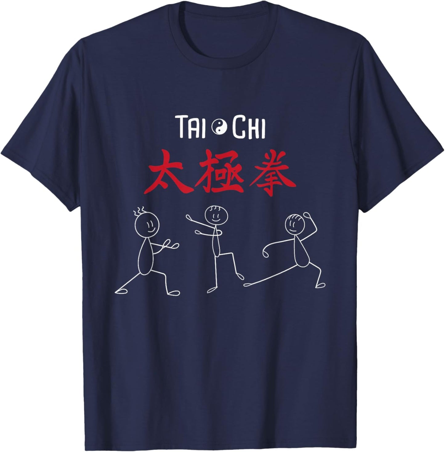 Tai Chi - Self Healing Zen Meditation Spiritual Wellness T-Shirt - T-Shirt | Navy