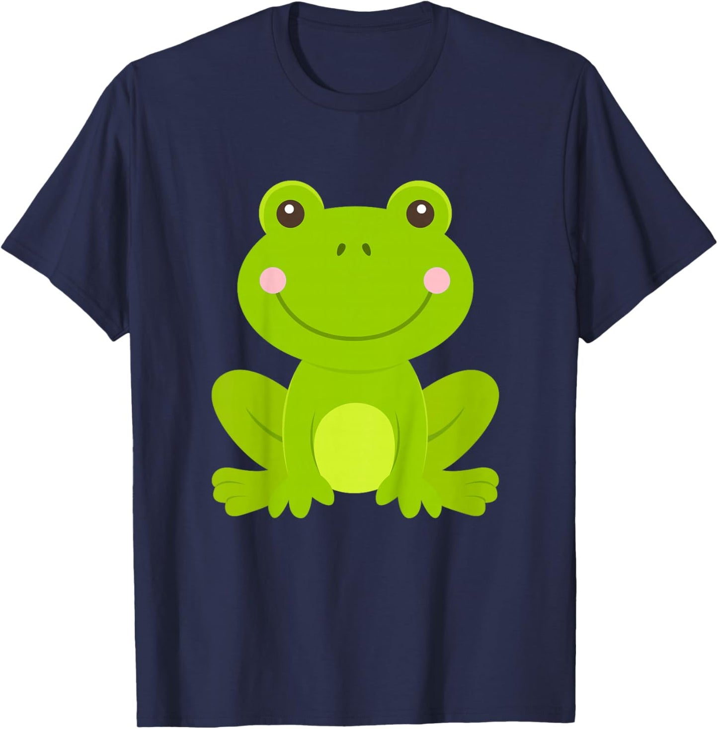 Frog Toddler Boy Girl T-Shirt - T-Shirt | Navy