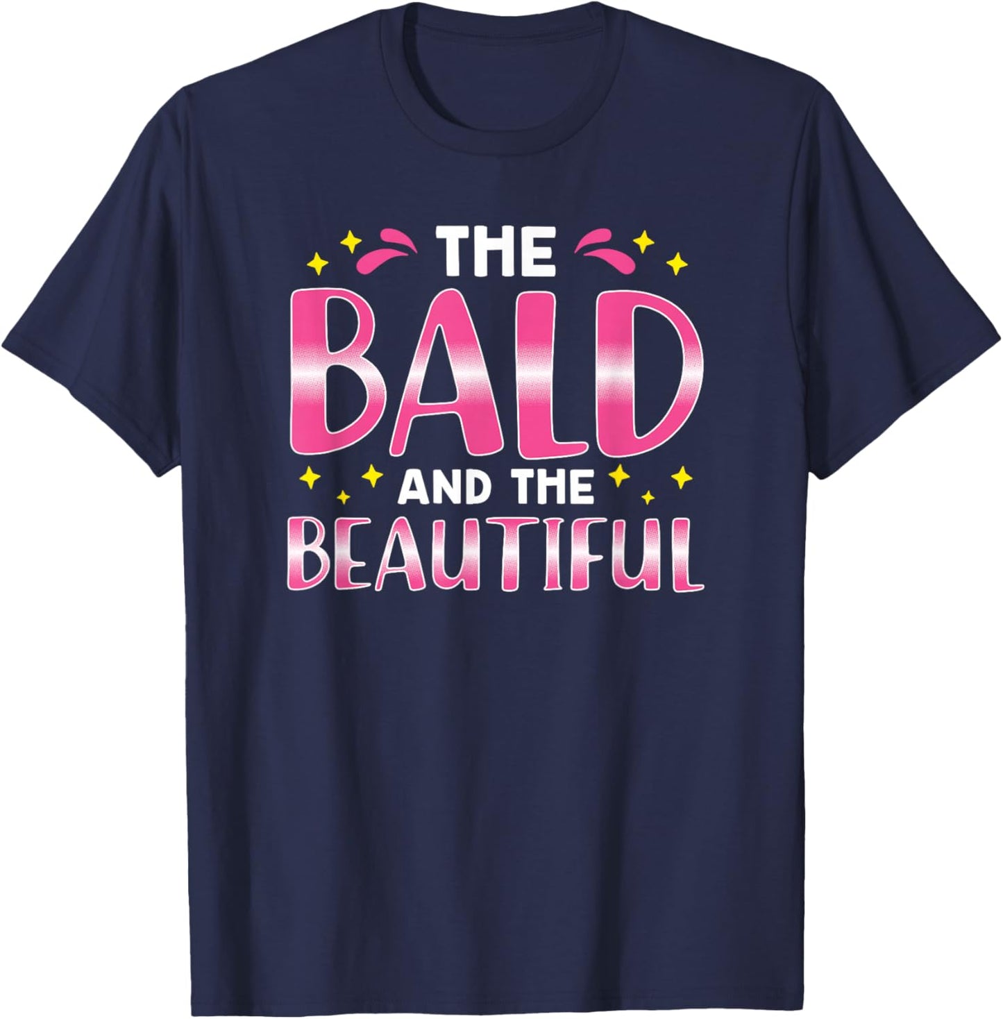 The Bald and the Beauty T-Shirt - T-Shirt | Navy
