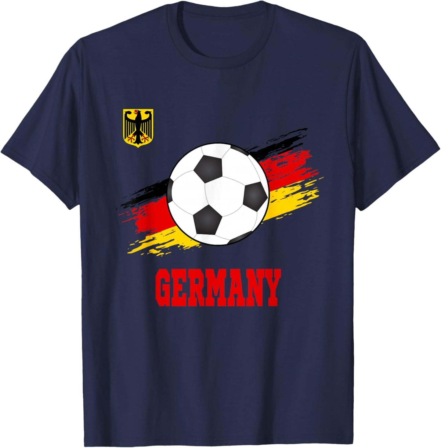 Germany Soccer German Football Germany Futbol T-Shirt - T-Shirt | Navy