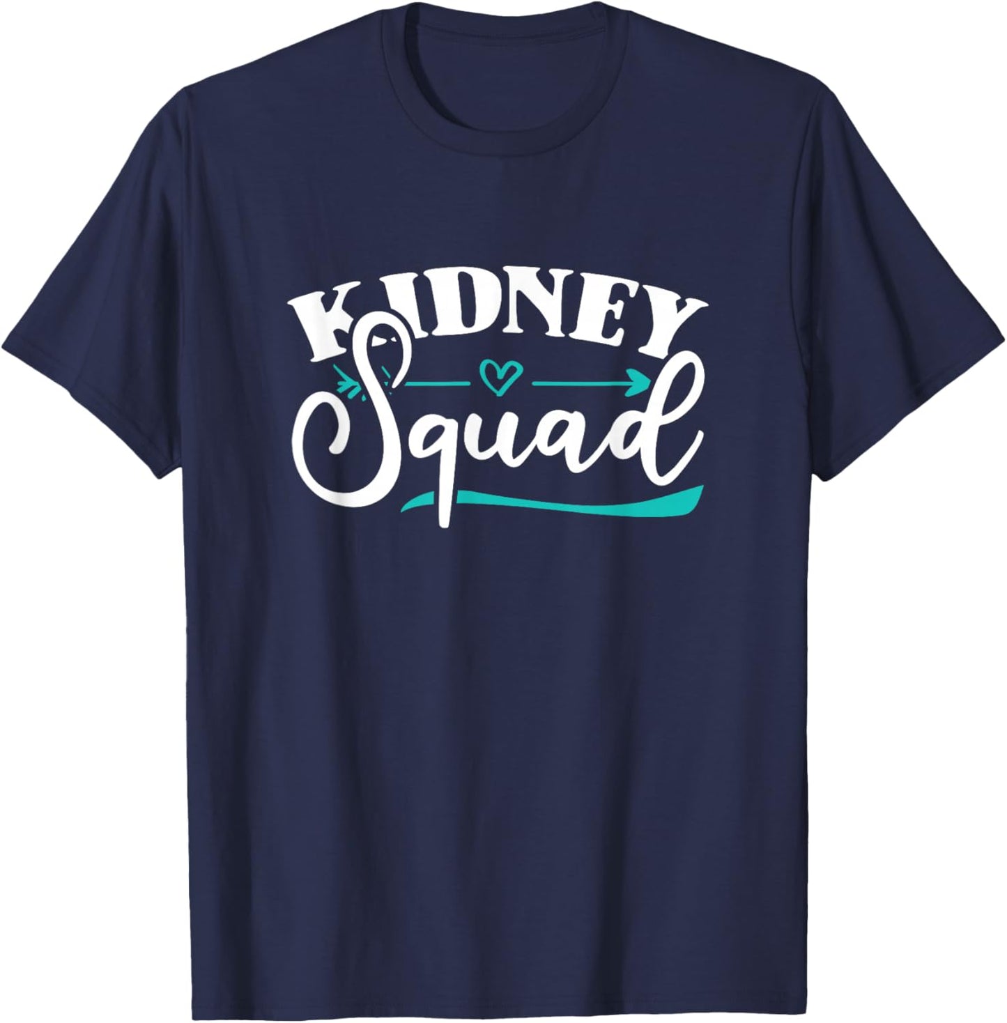 Kidney Squad Nephrology Nurse Dialysis Technician T-Shirt - T-Shirt | Navy